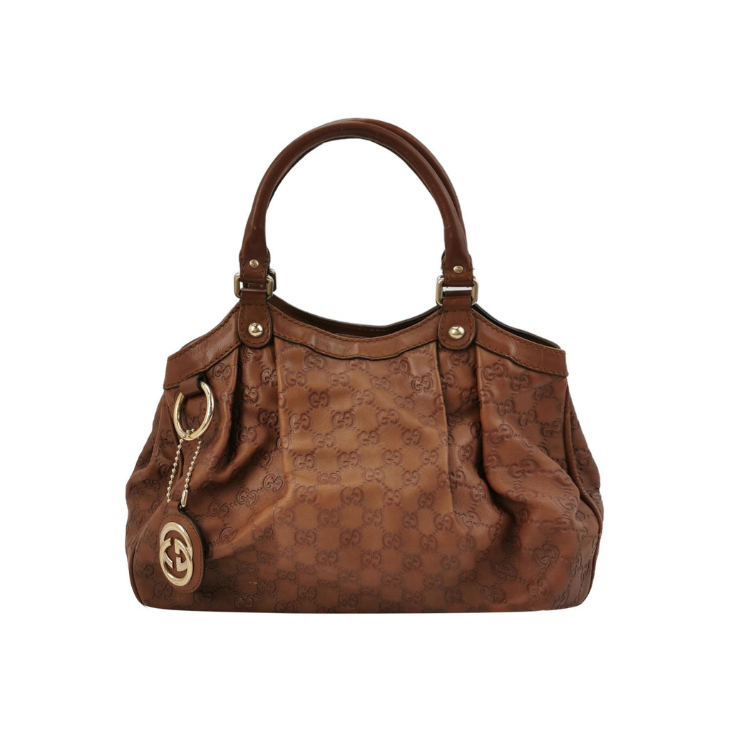 gucci sukey leather monogram bag