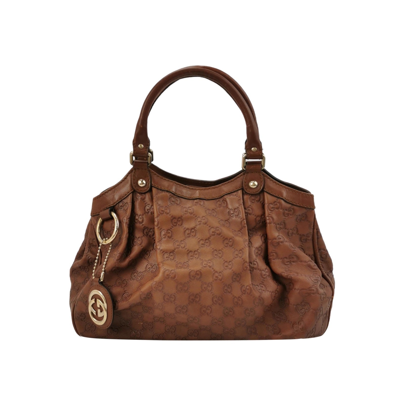 gucci sukey leather monogram bag