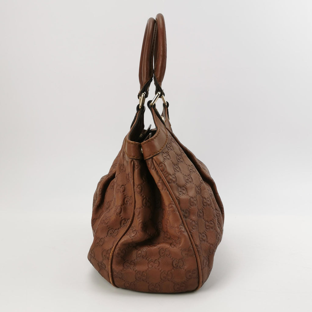 gucci sukey leather monogram bag